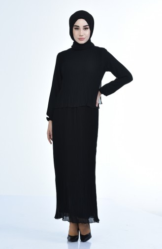 Black İslamitische Jurk 16491-02