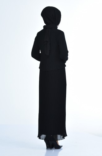 Black İslamitische Jurk 16491-02