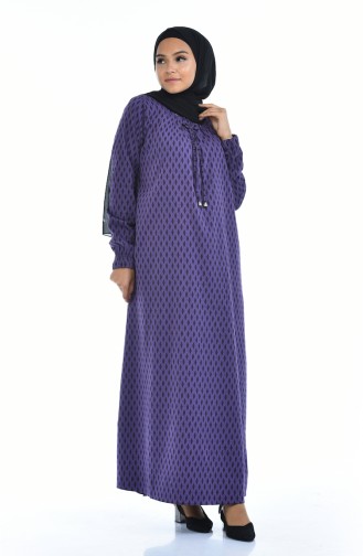 Black Hijab Dress 1281-01