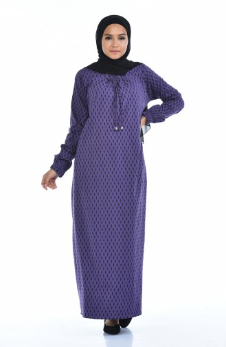 Black Hijab Dress 1281-01