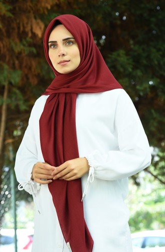 Claret red Hoofddoek 13094-15