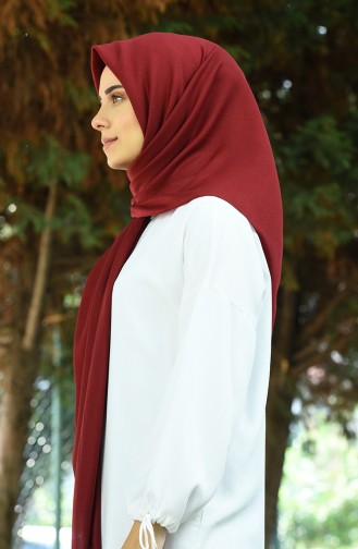 Claret red Hoofddoek 13094-15