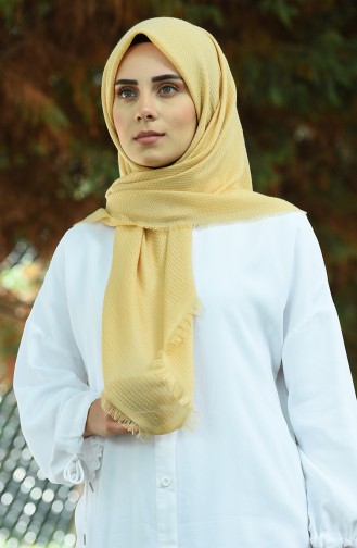 وشاح سادة بيج 13098-16