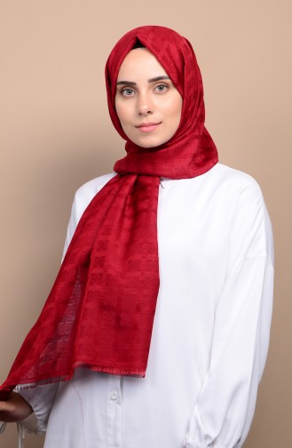 Karaca Jakarlı Capri Şal 90588-04 Bordo 90588-04