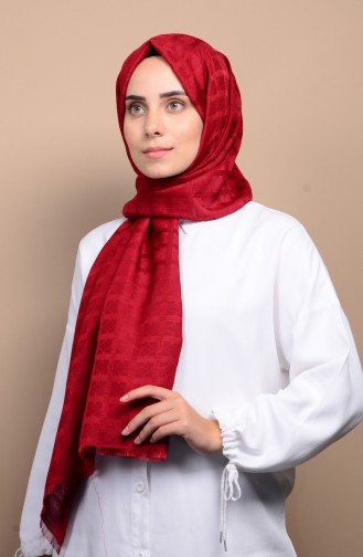 Karaca Jakarlı Capri Şal 90588-04 Bordo 90588-04