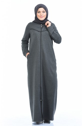 Abaya Sport a Fermeture 10010-02 Antracite 10010-02