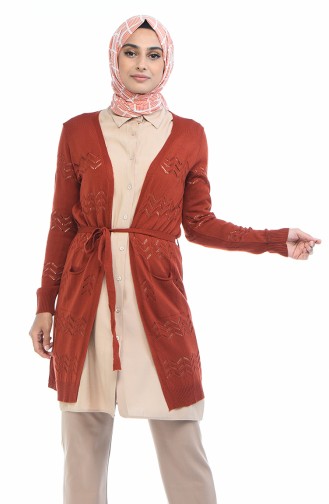 Cinnamon Color Cardigans 2170-09