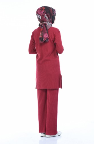 Claret Red Suit 4093-01