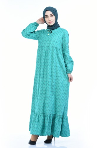 فستان أخضر 1285-10