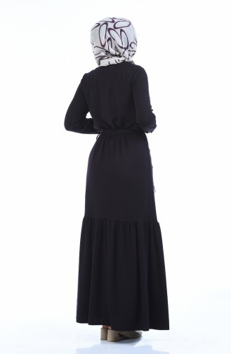Purple Hijab Dress 1014-01