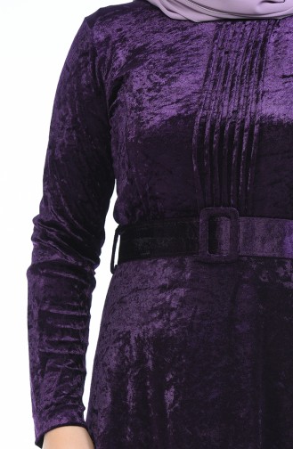 Purple İslamitische Jurk 4491-01