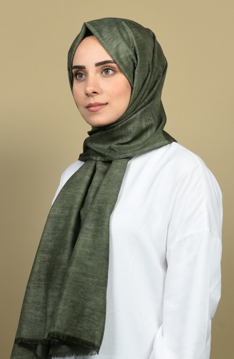 شال قطني كاكي 3003TS-02