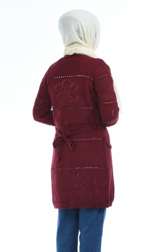 Claret Red Cardigans 1220-01