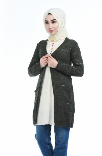 Khaki Cardigans 1220-03