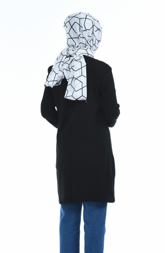 Tropfen-Arm Trikot Tunika 2179-04 Schwarz 2179-04