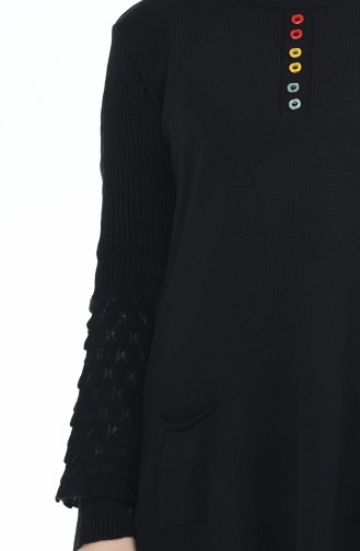 Tropfen-Arm Trikot Tunika 2179-04 Schwarz 2179-04