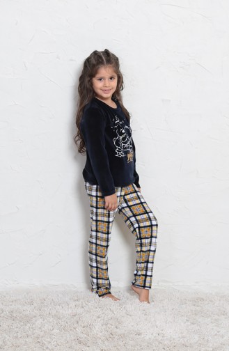 long sleeve Girls pajama 705008-02