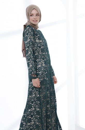 Emerald Green Abaya 9029-03