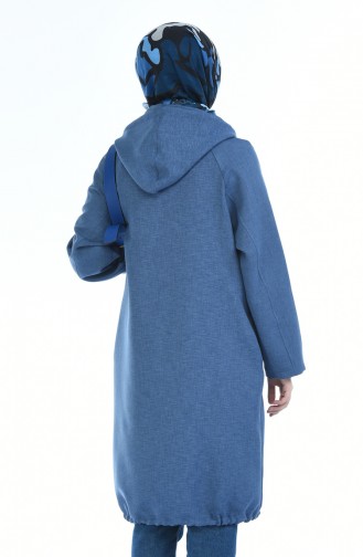 women´s Hooded Cap Navy 2086-01