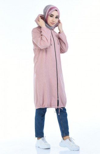 women´s Hooded Cap pink 2086-03