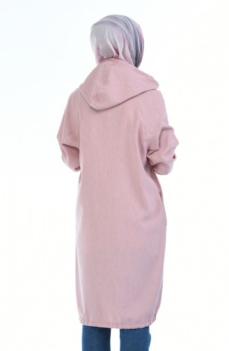 women´s Hooded Cap pink 2086-03