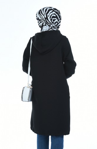 women´s Hooded Cap black 2086-04