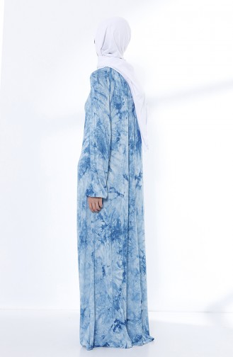 فستان أزرق 5030-01