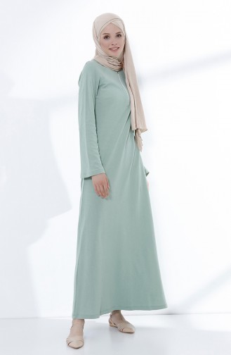 Green Hijab Dress 5031-08