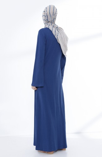 Indigo Hijab Kleider 5031-10