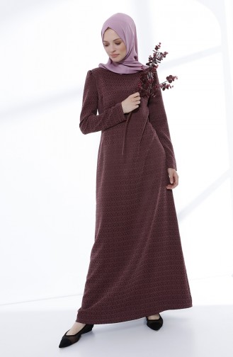 Zwetschge Hijab Kleider 5033-03