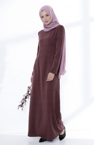 Zwetschge Hijab Kleider 5033-03