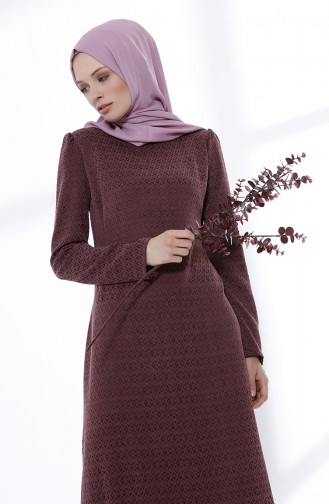 Zwetschge Hijab Kleider 5033-03