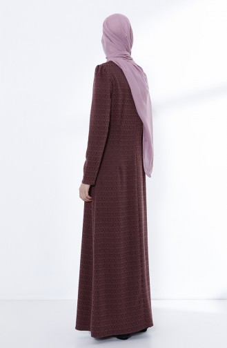 Zwetschge Hijab Kleider 5033-03