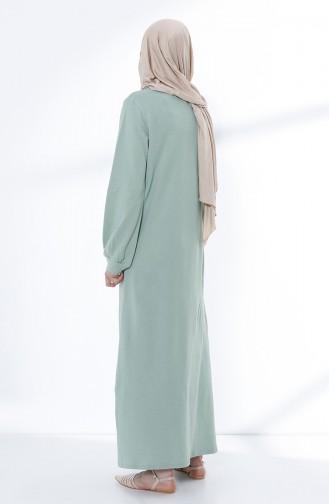 Mint Green Hijab Dress 5034-04