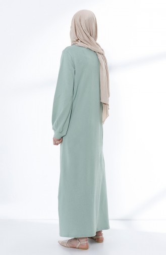 Robe Hijab Vert menthe 5047-07