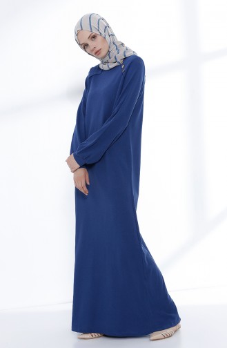 Indigo Hijab Kleider 5034-09