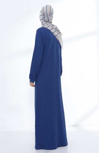 Indigo Hijab Kleider 5034-09