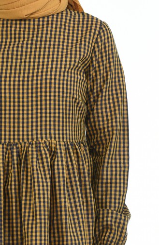 Pleated Tunic Mustard 1278-02