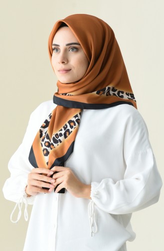 İpeksi Digital Eşarp 13099-07 Safran Renk