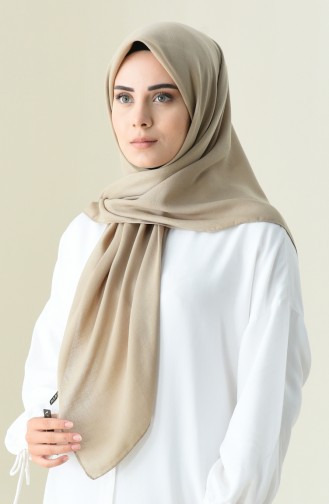 Alisya Echarpe Coton 13105-07 Beige Foncé 13105-07