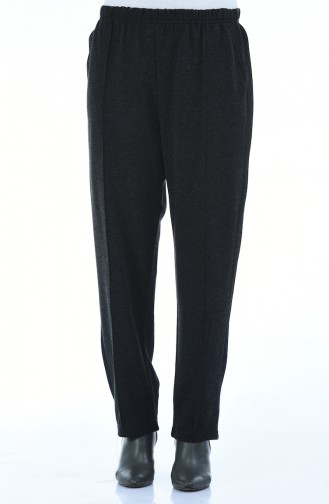 Pantalon avec Poches 7919-03 Noir 7919-03