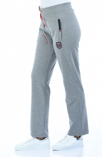 Jogginghose mit Tasche  94074-01 Grau 94074-01