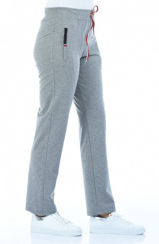 Jogginghose mit Tasche  94074-01 Grau 94074-01