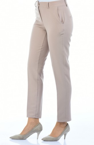 Pantalon avec Poches 5176-05 Beige 5176-05