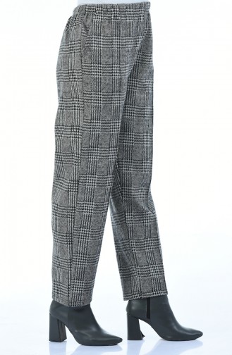 Pantalon Hivernal a Motifs 7917-01 Gris 7917-01