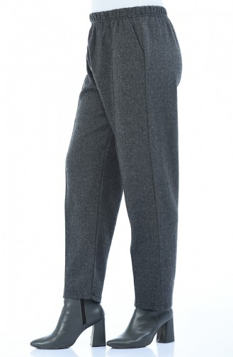 Pantalon Hivernal a Motifs 7918-01 Fumé 7918-01