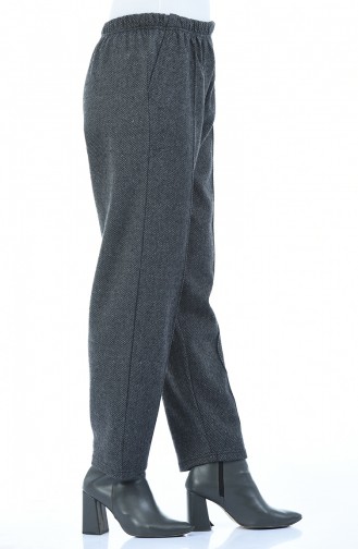 Pantalon Hivernal a Motifs 7918-01 Fumé 7918-01