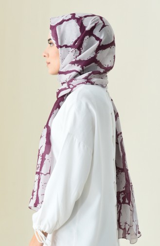 Purple Sjaal 13107-10