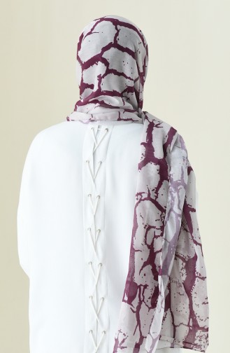 Purple Sjaal 13107-10