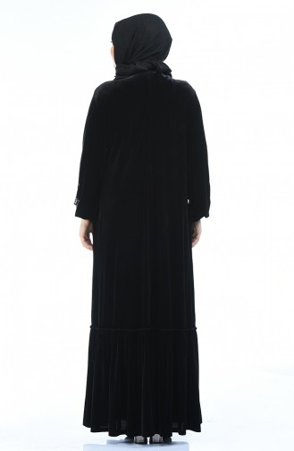 Black İslamitische Jurk 7968-06